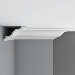 Плинтус потолочный гладкий DECOMASTER 96272 (200х135х2400мм)