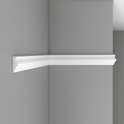 Молдинг гладкий DECOMASTER 97022F гибкий (65*21*2400мм)