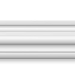 Молдинг гладкий DECOMASTER 97022F гибкий (65*21*2400мм)