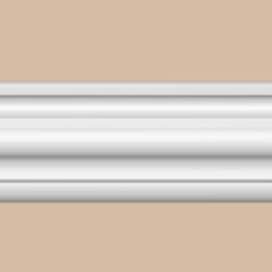 Молдинг гладкий DECOMASTER 97022F гибкий (65*21*2400мм)